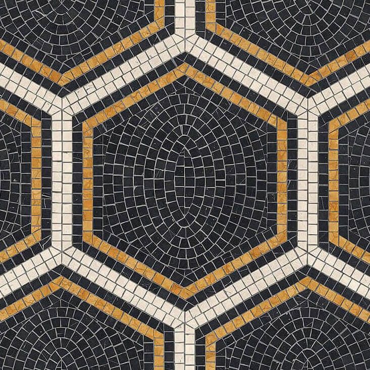 Bisazza / Marmosaico - Decorations / Piazza Scala Nero