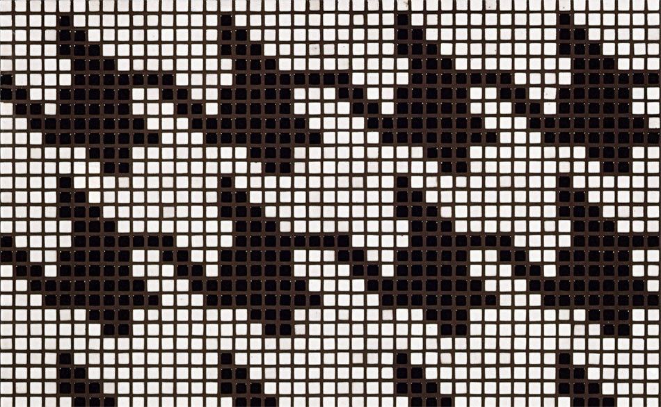 Bisazza / Mosaico - Decorations / Pied De Poule Nero (Flooring)