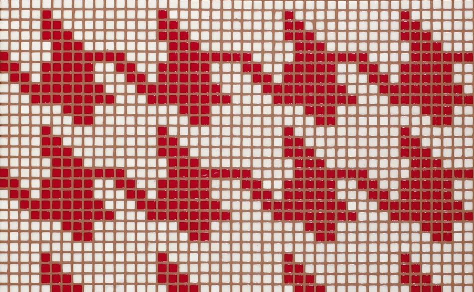 Bisazza / Mosaico - Decorations / Pied De Poule Rosso (Flooring)