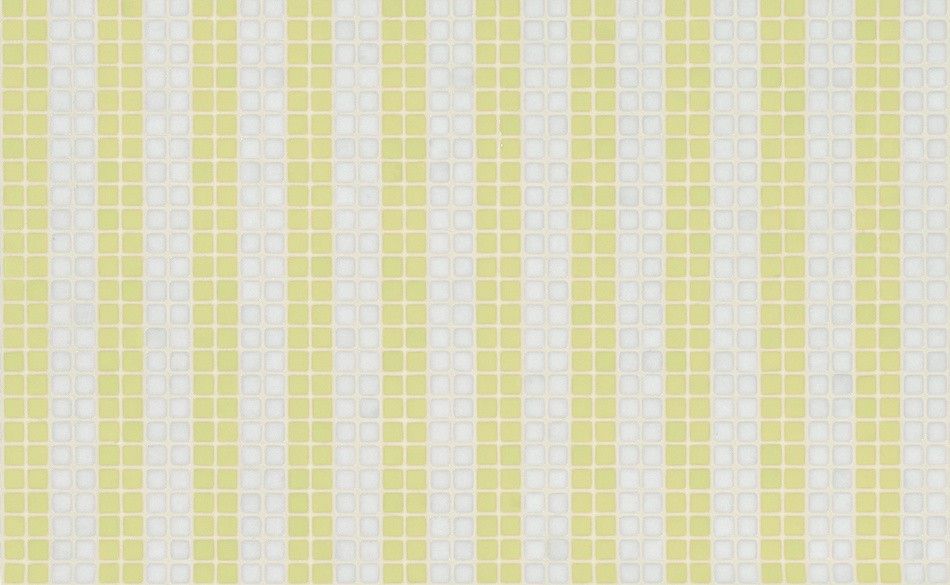 Bisazza / Mosaico - Decorations / Pinstripe Lime (Flooring)