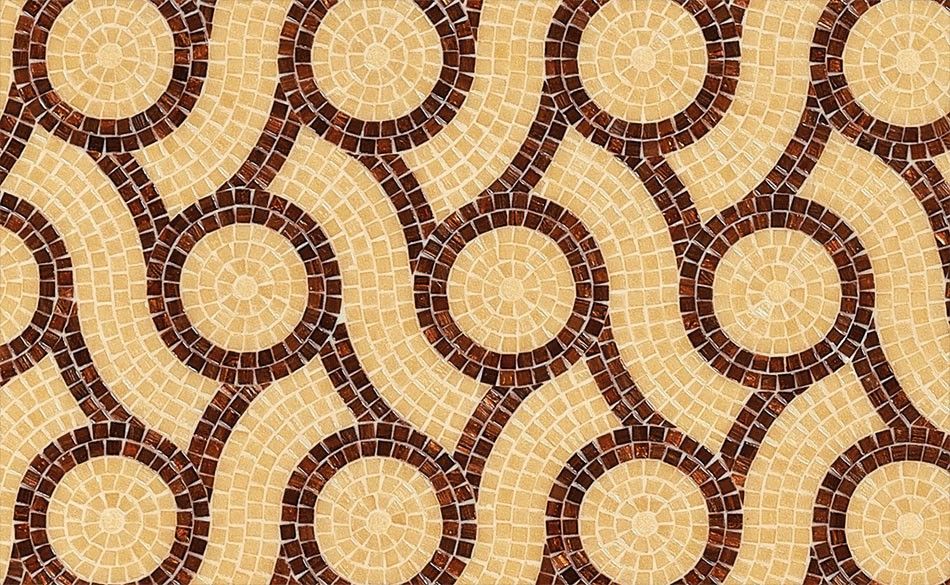 Bisazza / Mosaico - Decorations / Plait Brown (Modern)
