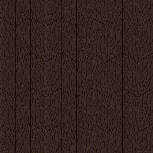 Bisazza / Wood - Decorations / Plissage Moka