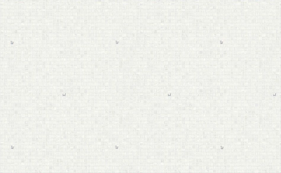 Bisazza / Mosaico - Decorations / Rain White (Luxe)