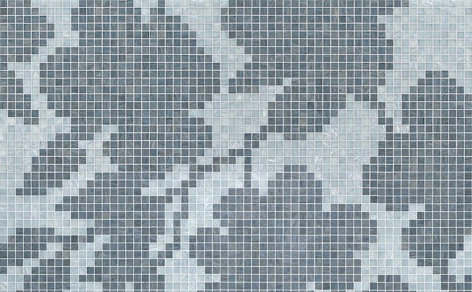 Bisazza / Mosaico - Decorations / Shadow Grey (Flora)