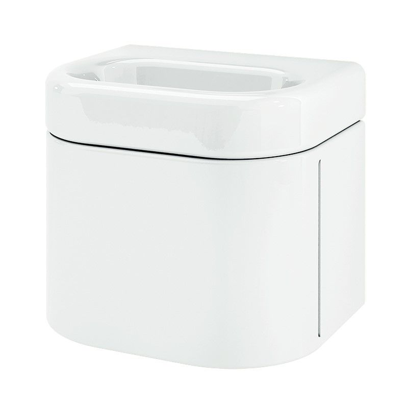 Bisazza / Consoles with washbasin / Bagno - the mahdavi collection / Slam Just White