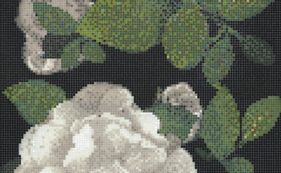 Bisazza / Mosaico - Decorations / Springrose Grigio (Flora)