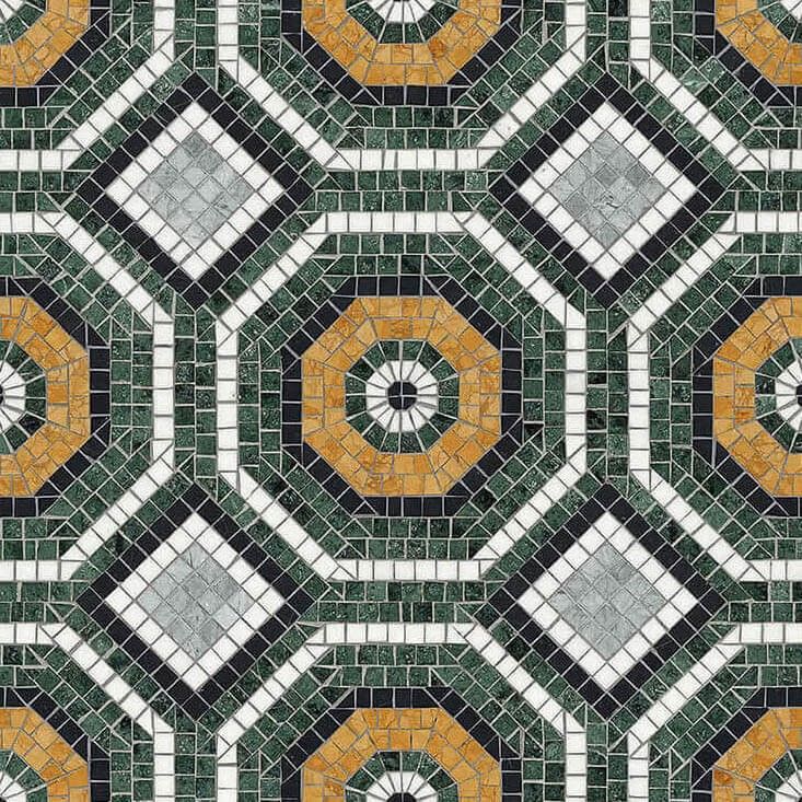 Bisazza / Marmosaico - Decorations / Verri Verde
