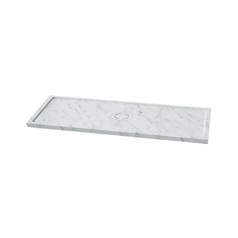 Bisazza / Shower trays / Bagno - the hayon collection / Waterlily 160 White