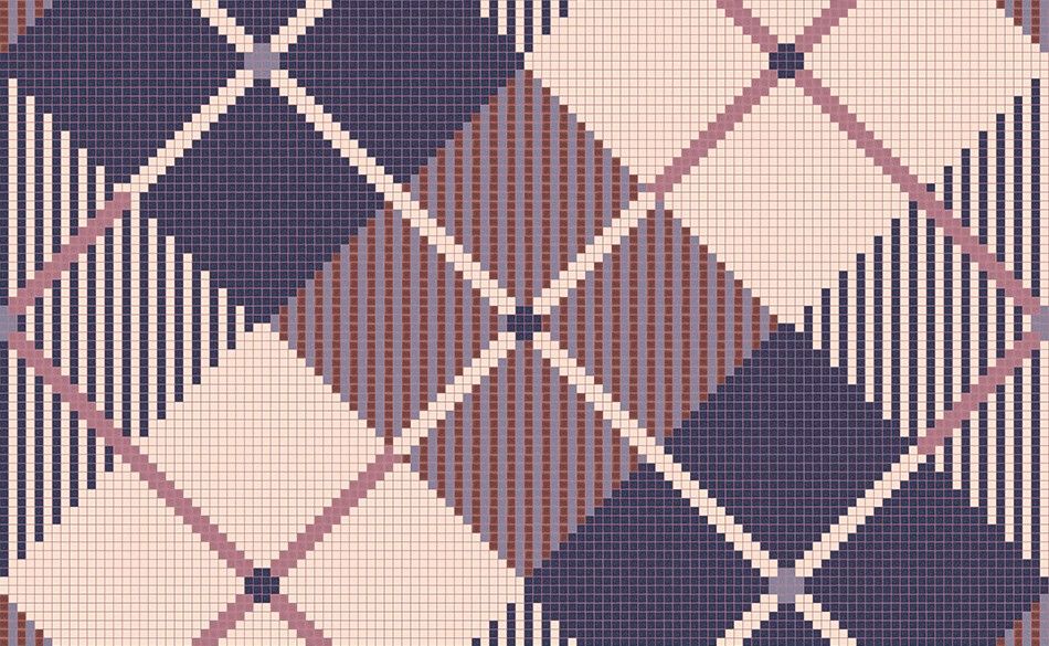 Bisazza / Mosaico - Decorations / William Purple (Timeless)