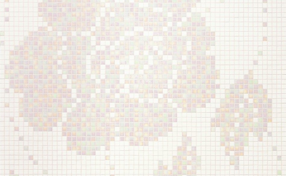 Bisazza / Mosaico - Decorations / Winter Flowers Bianco (Flora)
