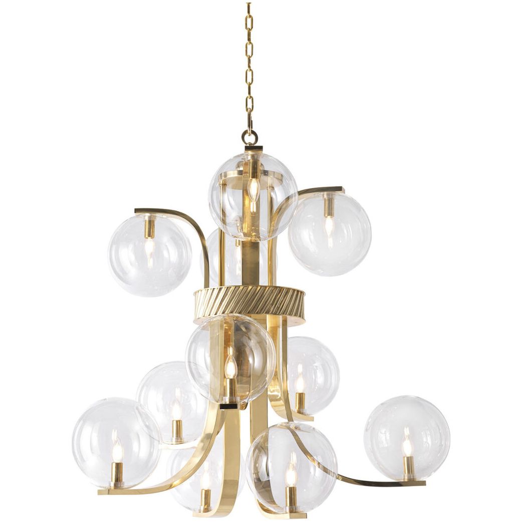 Badari / Chandeliers / Bubble Large B4-BU-BR-GL-L