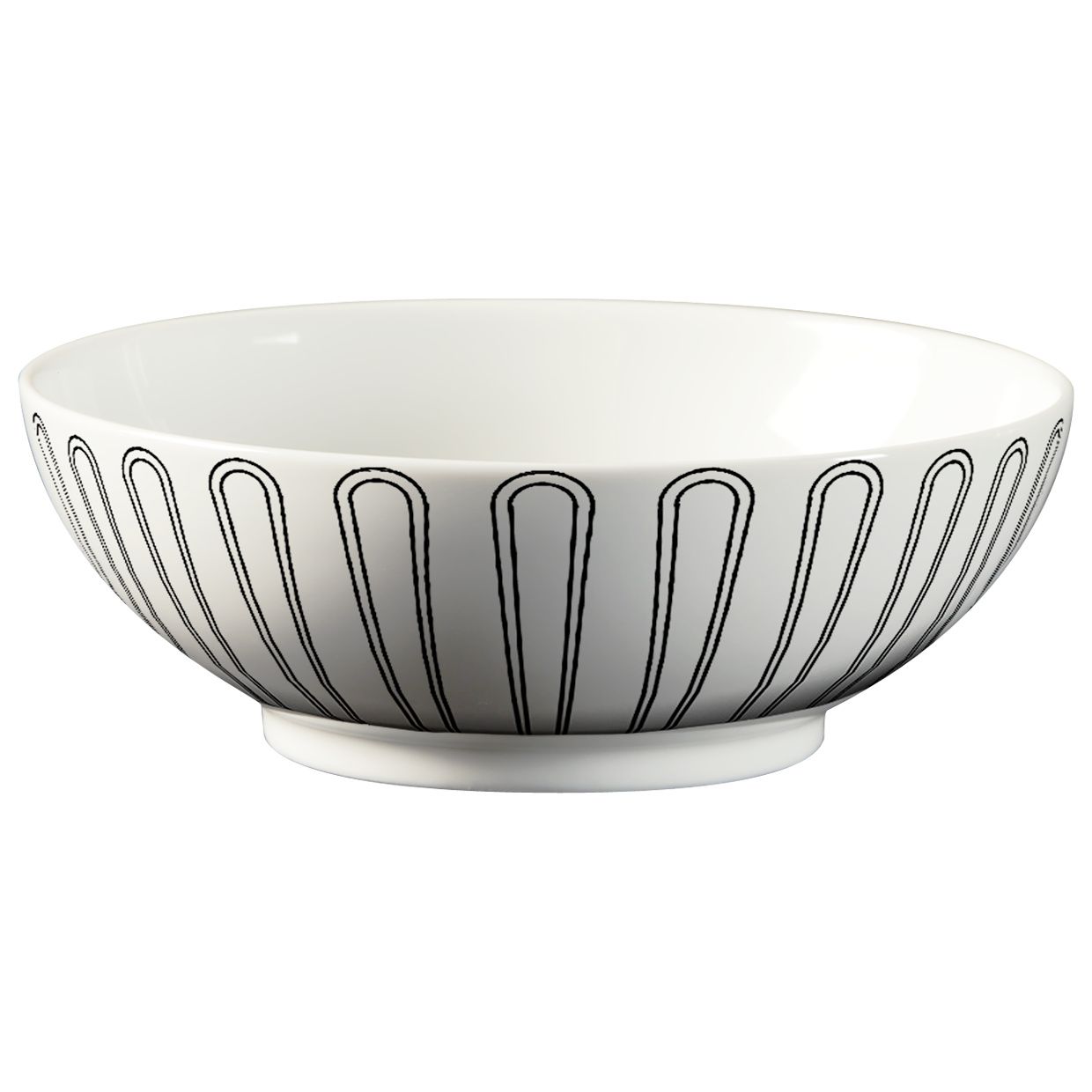 Le Porcellane / Plates & Bowls Tabletop / Baroqeat Black 5881