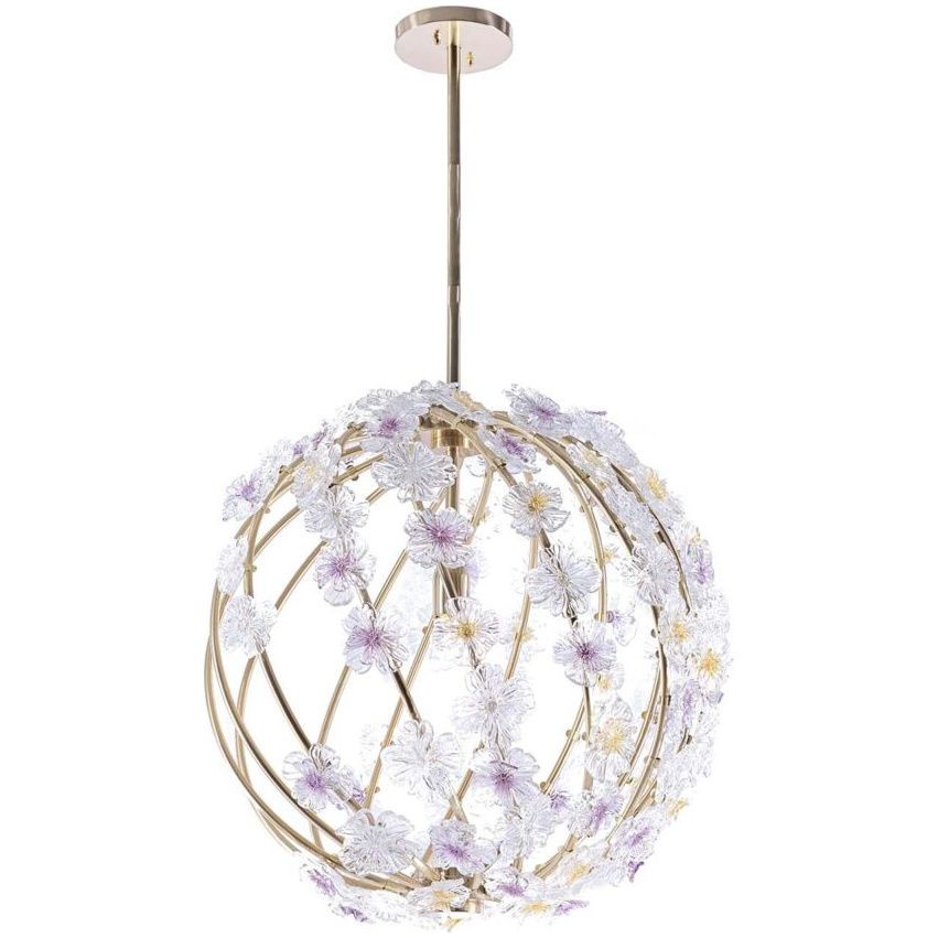 Badari / Chandeliers / Blooming Large B4-BL-BR-CR-L