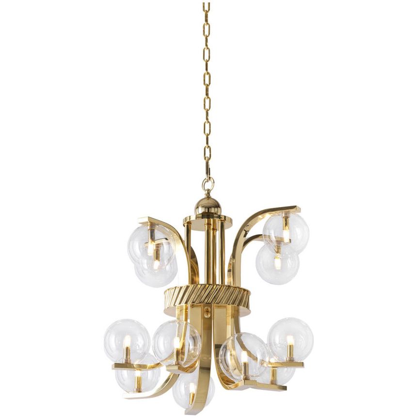 Badari / Chandeliers / Bubble Small B4-BU-BR-GL-S