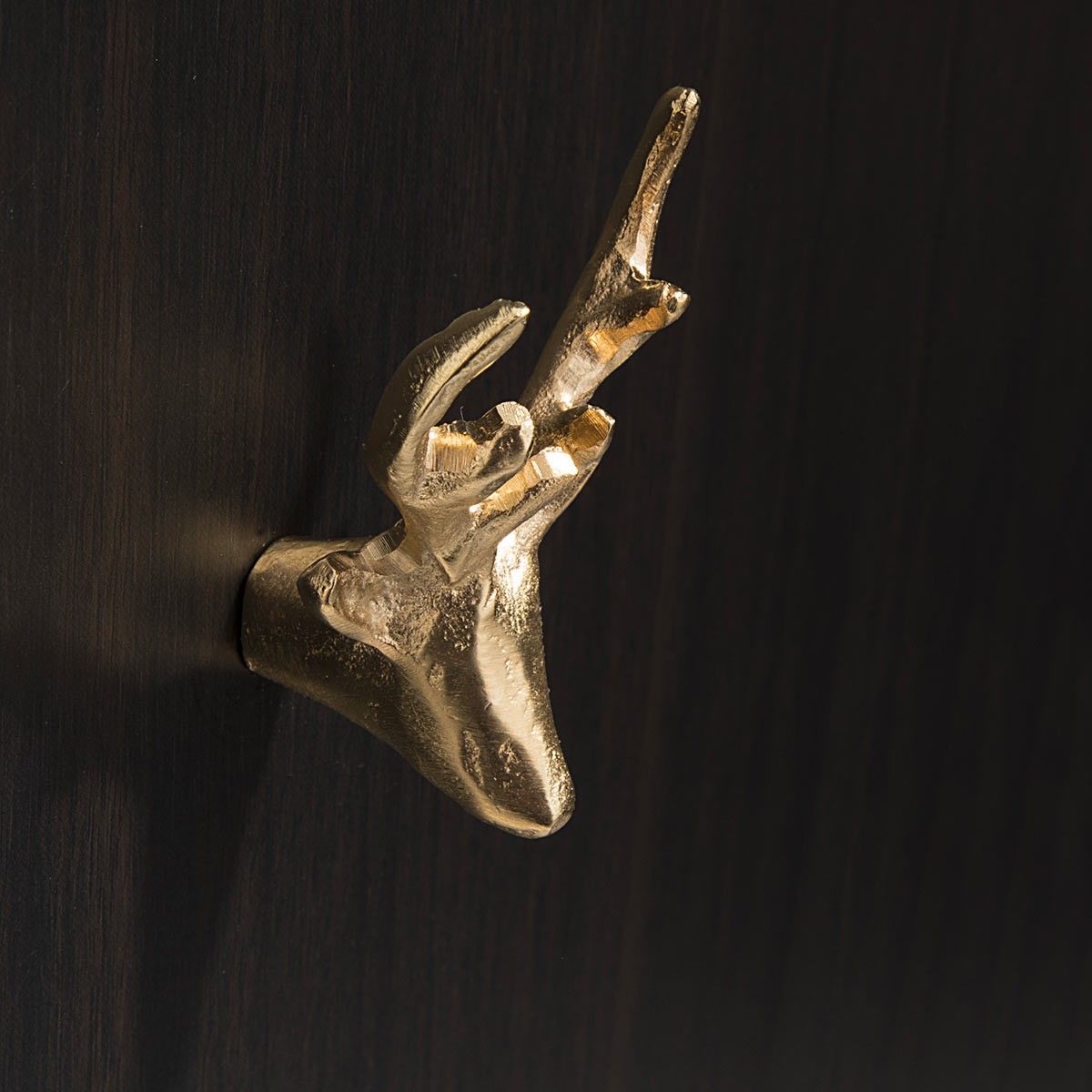Objet Insolite / Cabinet pulls / Boutons de tirage Cerf