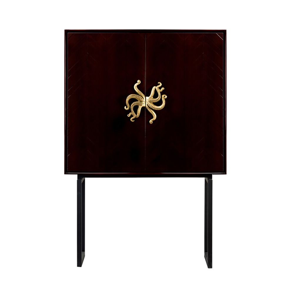 Badari / Bar Cabinets / Uffizi Bar Cabinet BR-UF-IR-WD