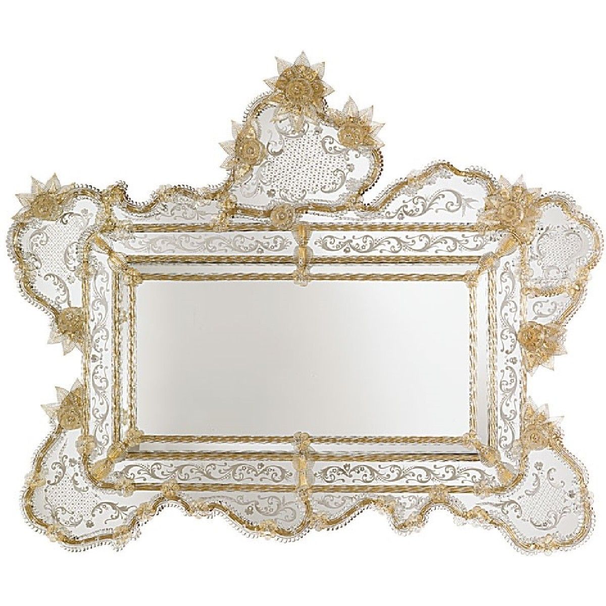 Arte Veneziana / Wall Mirrors / Brighella Venetian Style MVX-AVA-001-0430