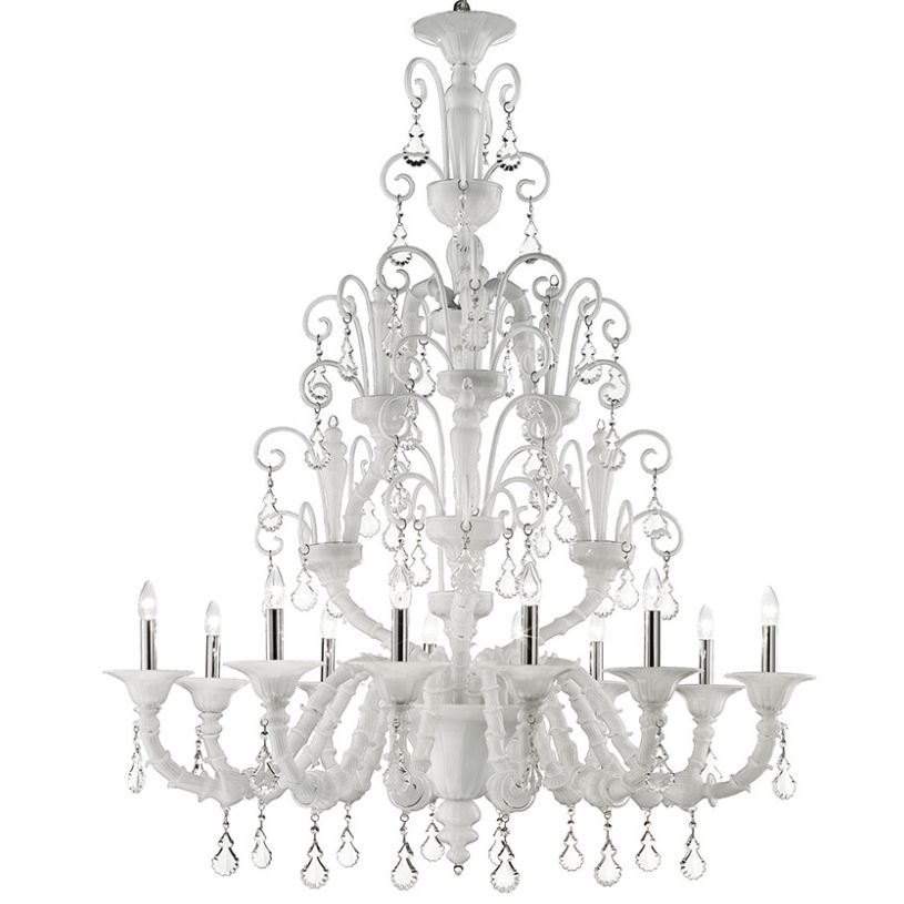 Glass & Glass Murano / Chandeliers / Traditional Venetian chandeliers C-1980/12