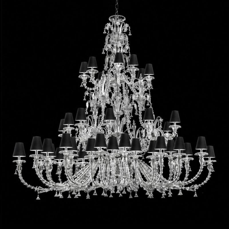Glass & Glass Murano / Chandeliers / Traditional Venetian chandeliers C-2302/52P