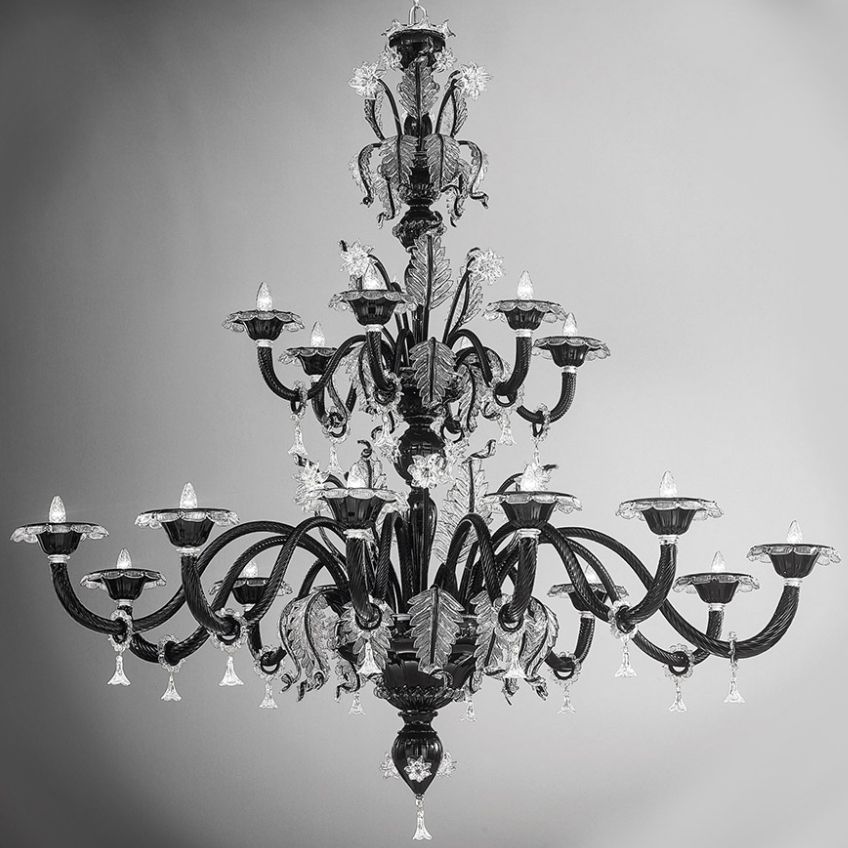 Glass & Glass Murano / Chandeliers / Traditional Venetian chandeliers C-28010/18