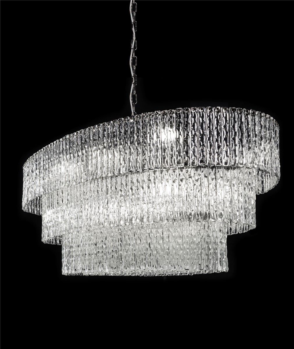 Euroluce Lampadari / Chandeliers / Cascade Ellipse 122