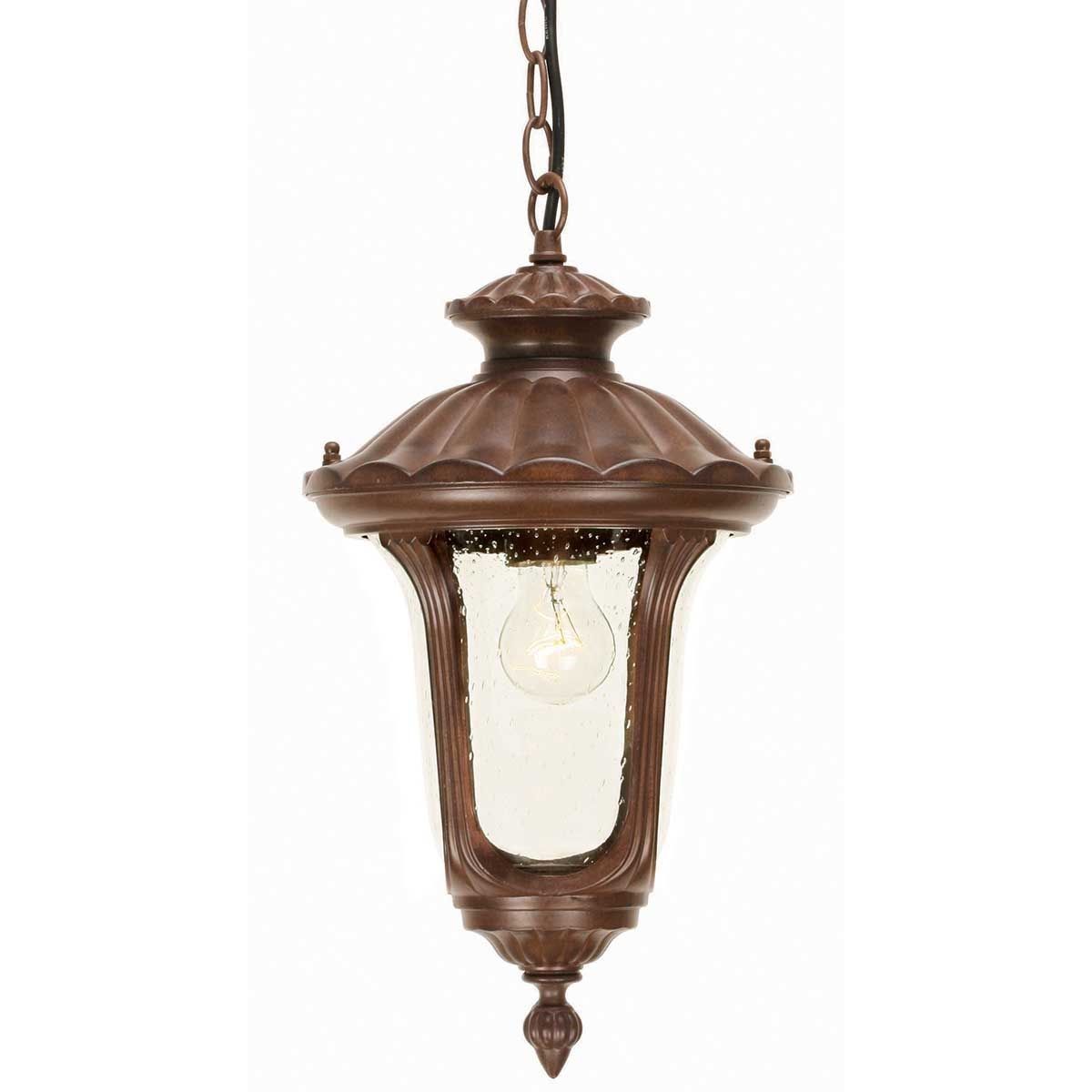 Elstead Lighting / Outdoor Lanterns / Chicago Small Rusty Bronze Patina