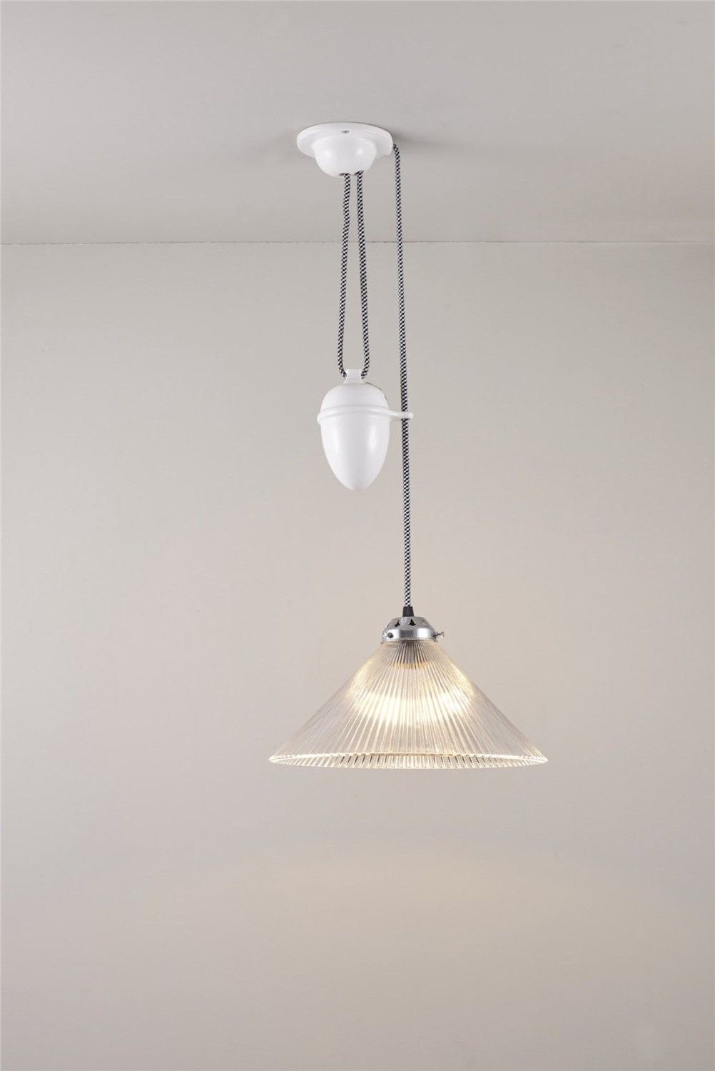 Original BTC / Pendants & Suspension Lights / Conical Prismatic Rise & Fall