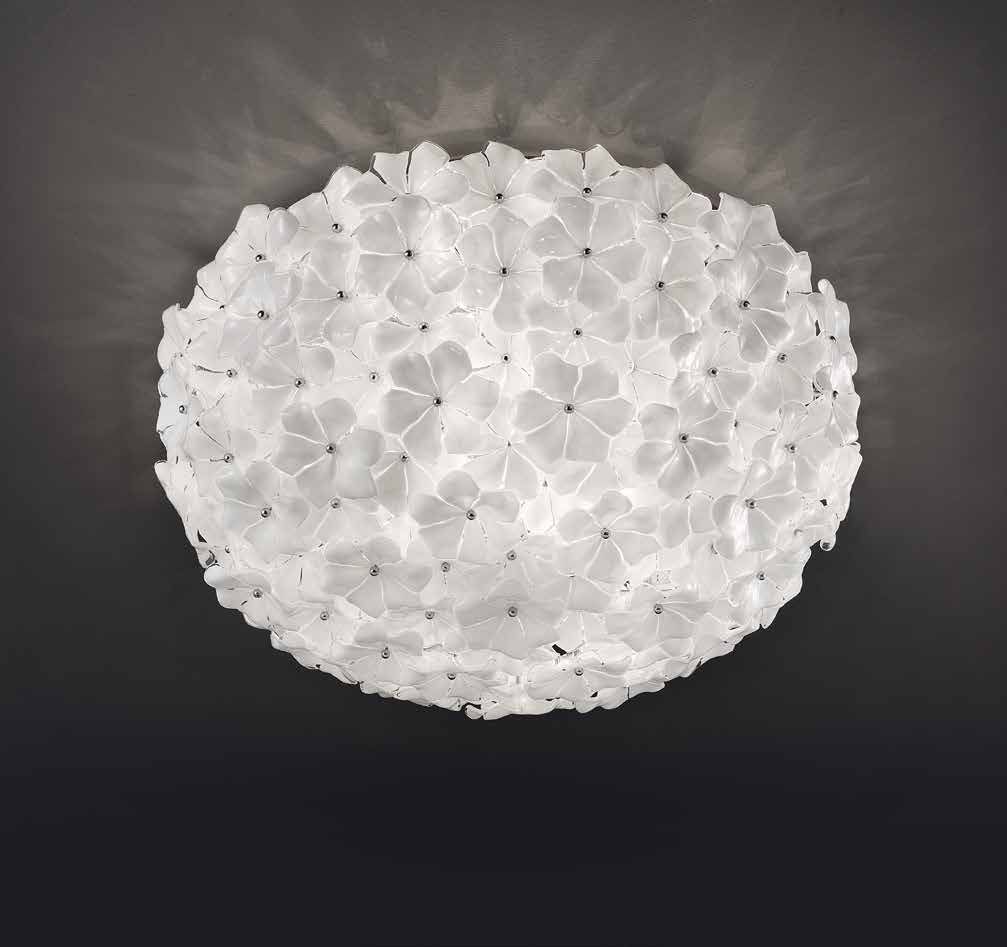 Glass & Glass Murano / Chandeliers / Flores ART. 14400 / P