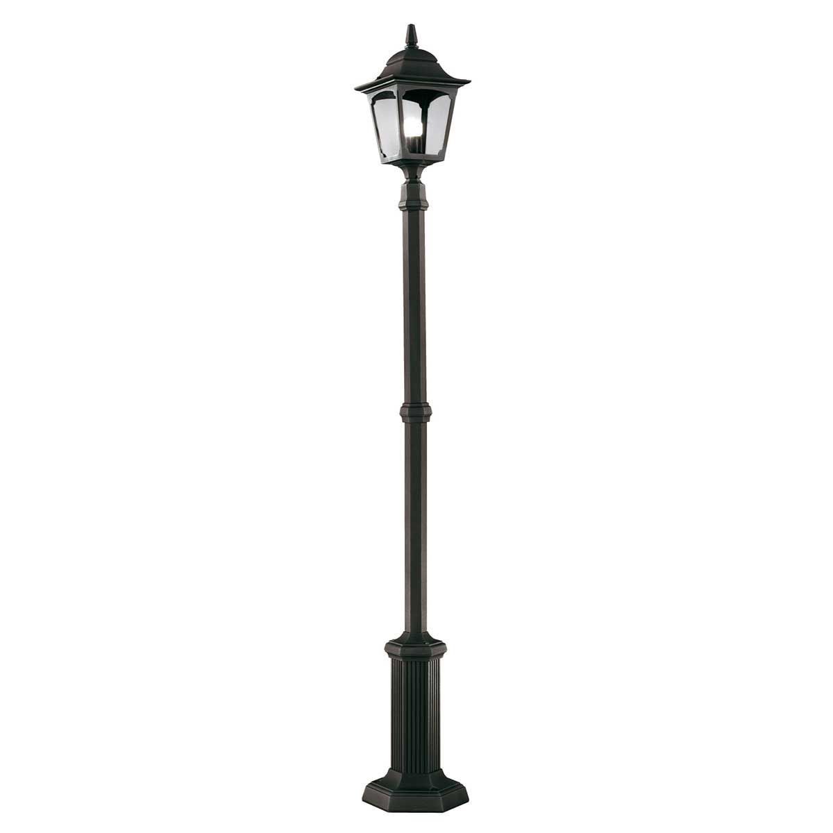 Elstead Lighting / Outdoor Lighting / Chapel 1 Light Lamp Post - Black
