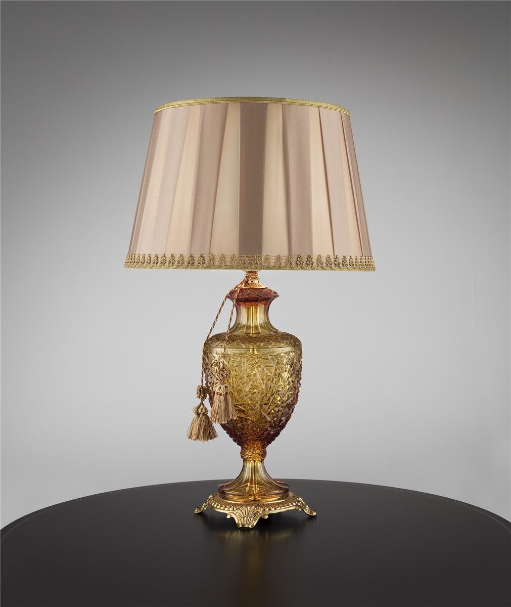 Euroluce Lampadari / Table lamps / Cristel LG1 Ambra