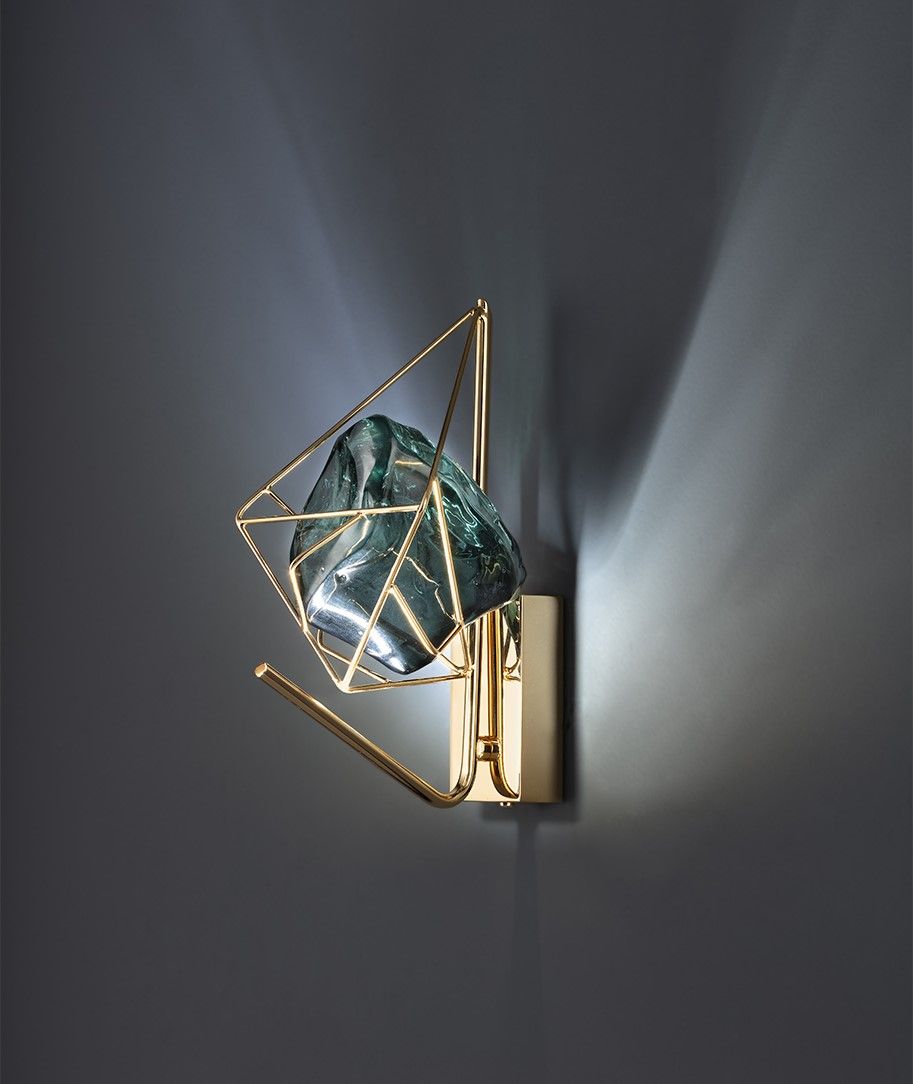 Euroluce Lampadari / Wall Sconces / Cryrock Wall Lamp