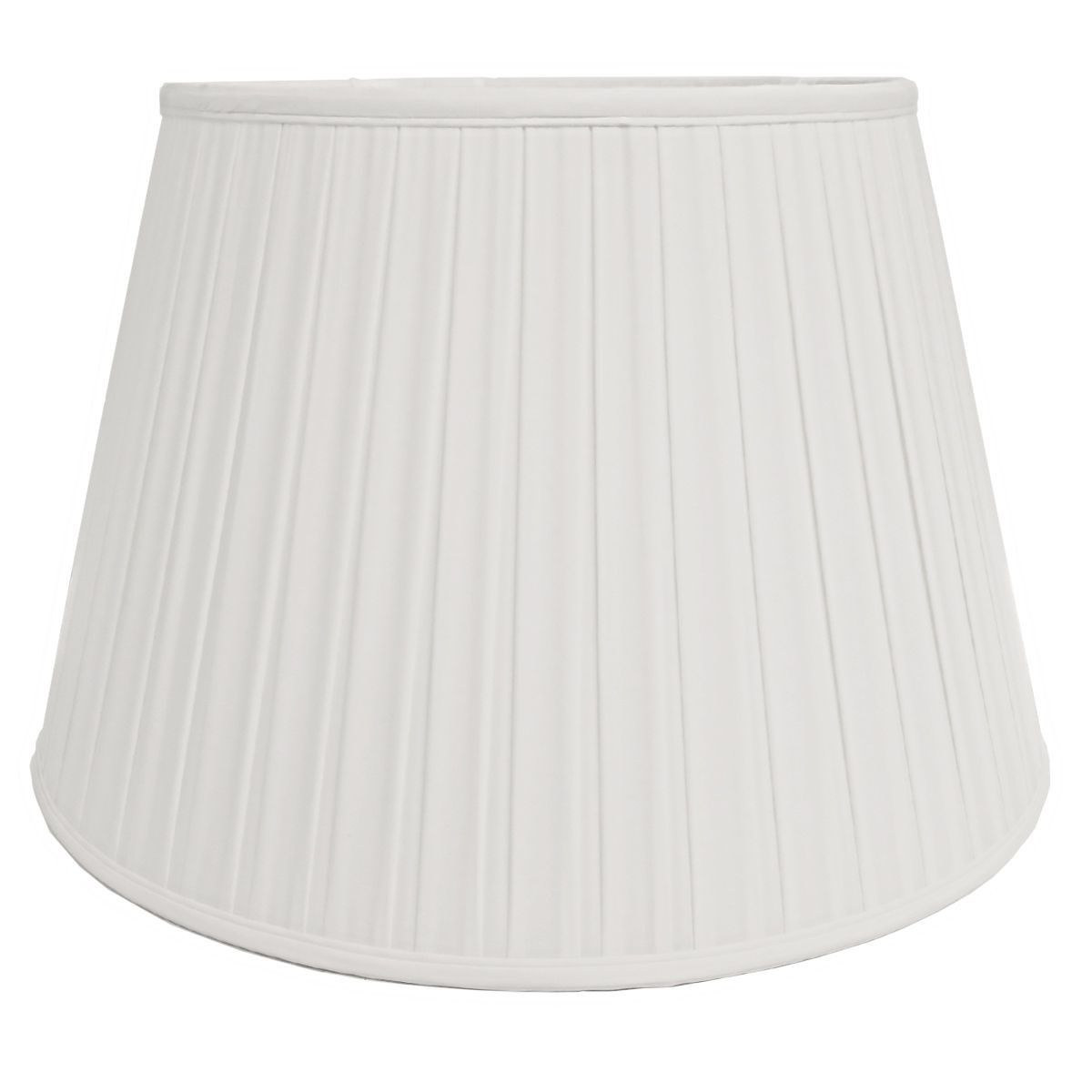 Elstead Lighting / / 18"" Cotton Box Pleat Ivory (46Cm)