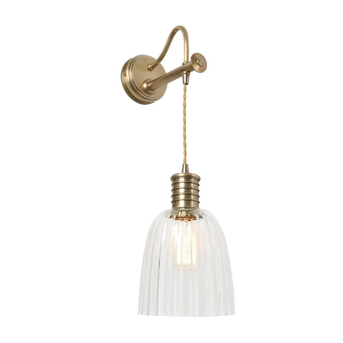Elstead Lighting / Wall Lights / Douille 1 Aged Brass