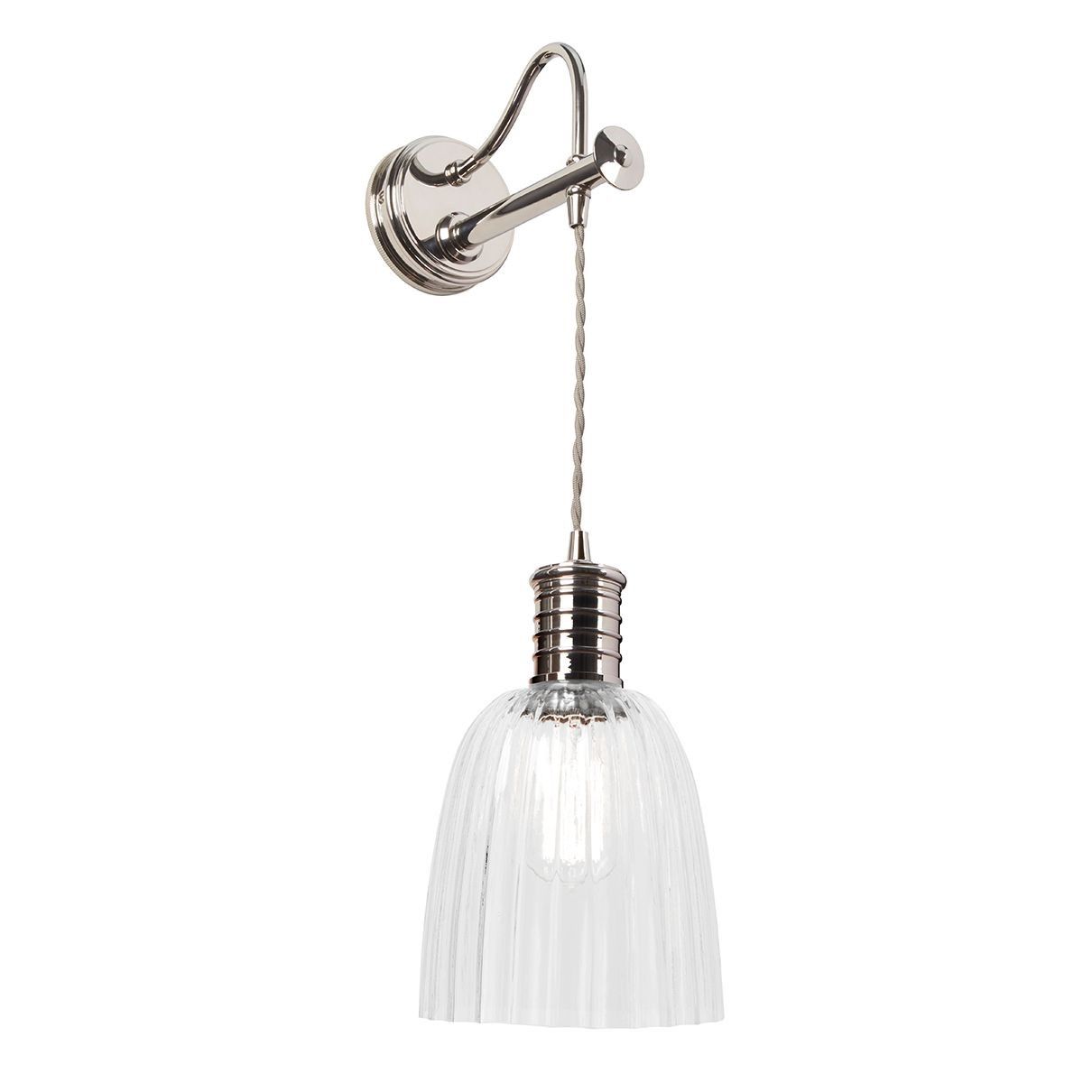 Elstead Lighting / Wall Lights / Douille 1 Polished Nickel