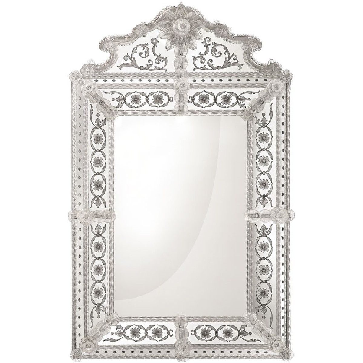 Arte Veneziana / Wall Mirrors / Erbarìa Venetian Style MVX-LDC-001-030EG