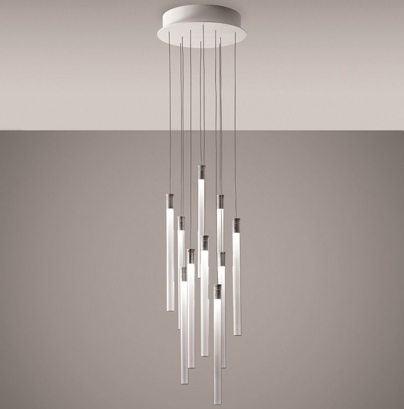 Fabbian / LED taklampor / Multispot Tooby F32 10 spots