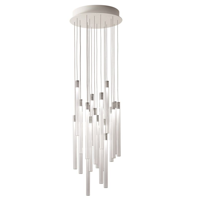 Fabbian / LED-taklampor / Multispot Tooby F32 20 spots