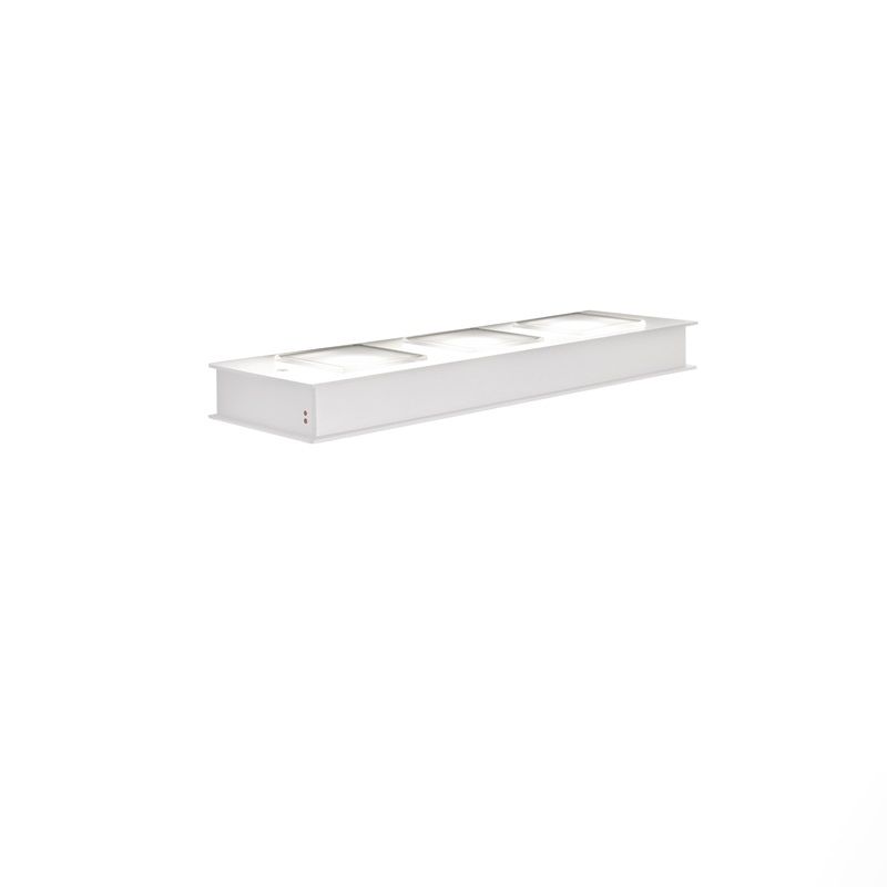 Fabbian / LED-vägglampor / Quarter F38 33.5x10cm