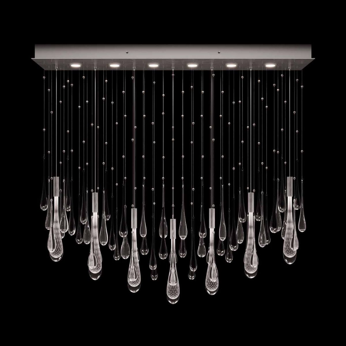 Fine Art Handcrafted Lighting / Pendants & Suspension Lights / Rain Rectangular 100138