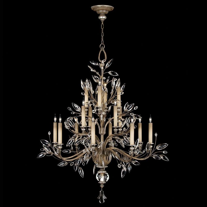 Fine Art Handcrafted Lighting / Chandeliers / Crystal Laurel 45″ Round 759440 773740