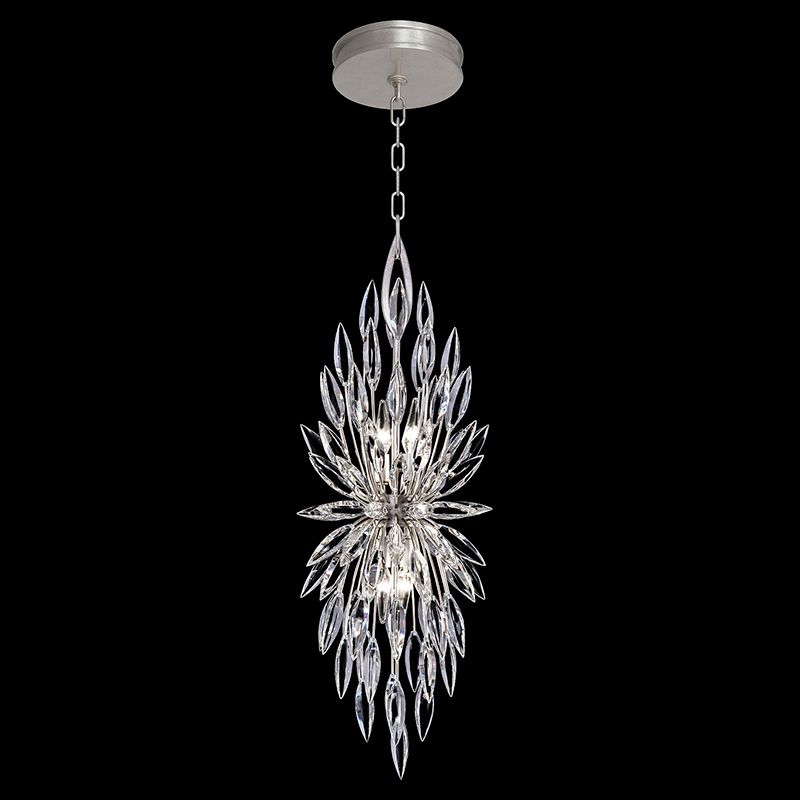 Fine Art Handcrafted Lighting / Pendant Lights / Lily Buds 13″ Round 883740