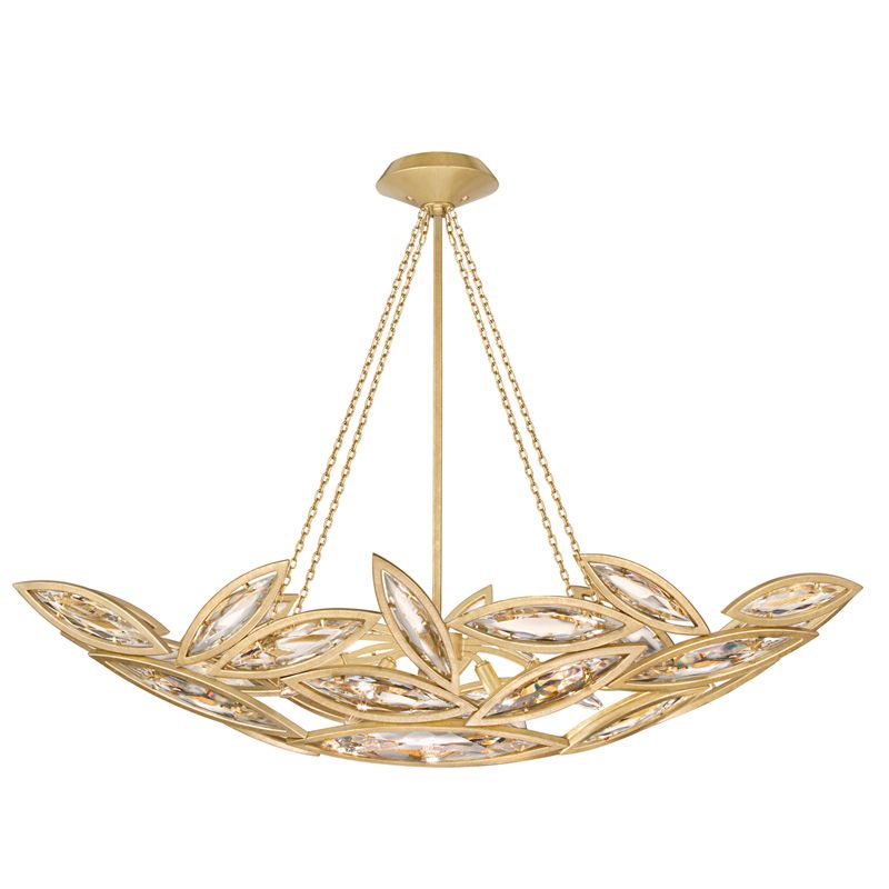 Fine Art Handcrafted Lighting / Pendant Lights / Marquise 50″ Oblong 849640