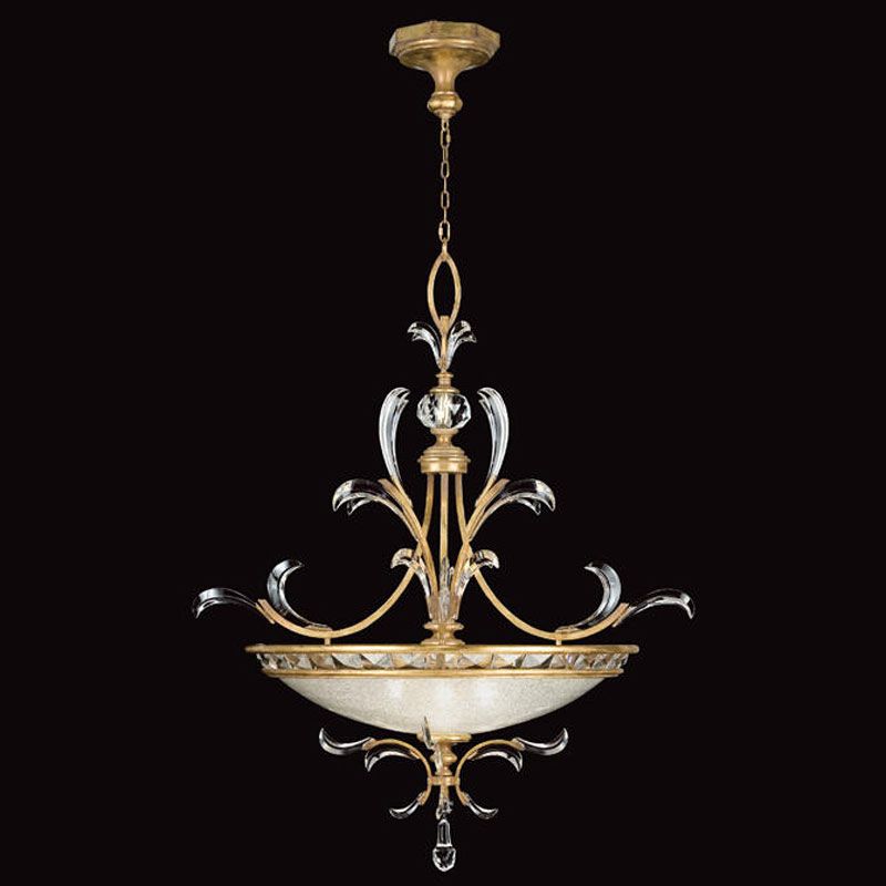 Fine Art Handcrafted Lighting / Pendants Lights / Beveled Arcs 44″ Round 704440 762740