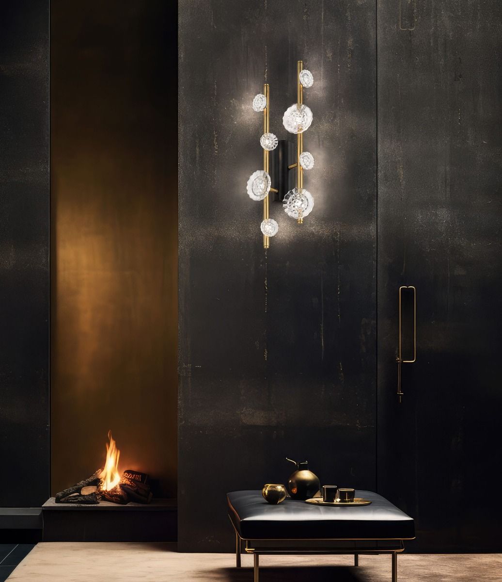 IDL 1987 / Wall Sconces / Flower Miu 655