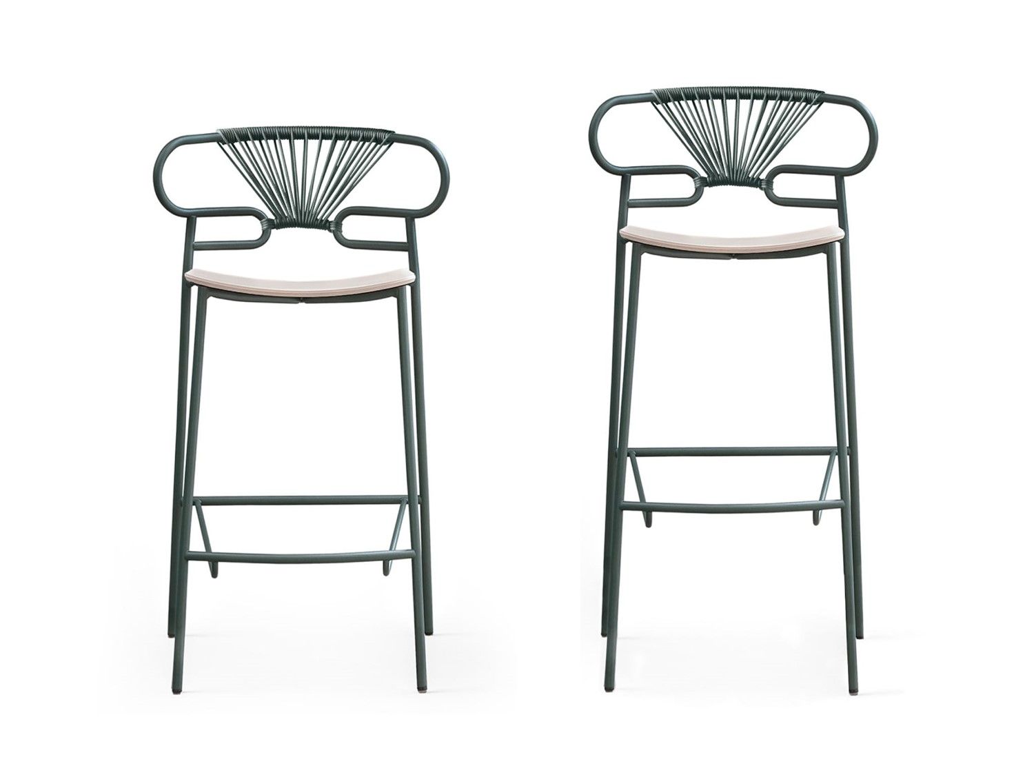 Traba / Stools / Genoa Met Cross Stool TR-0049-MET-CROSS
