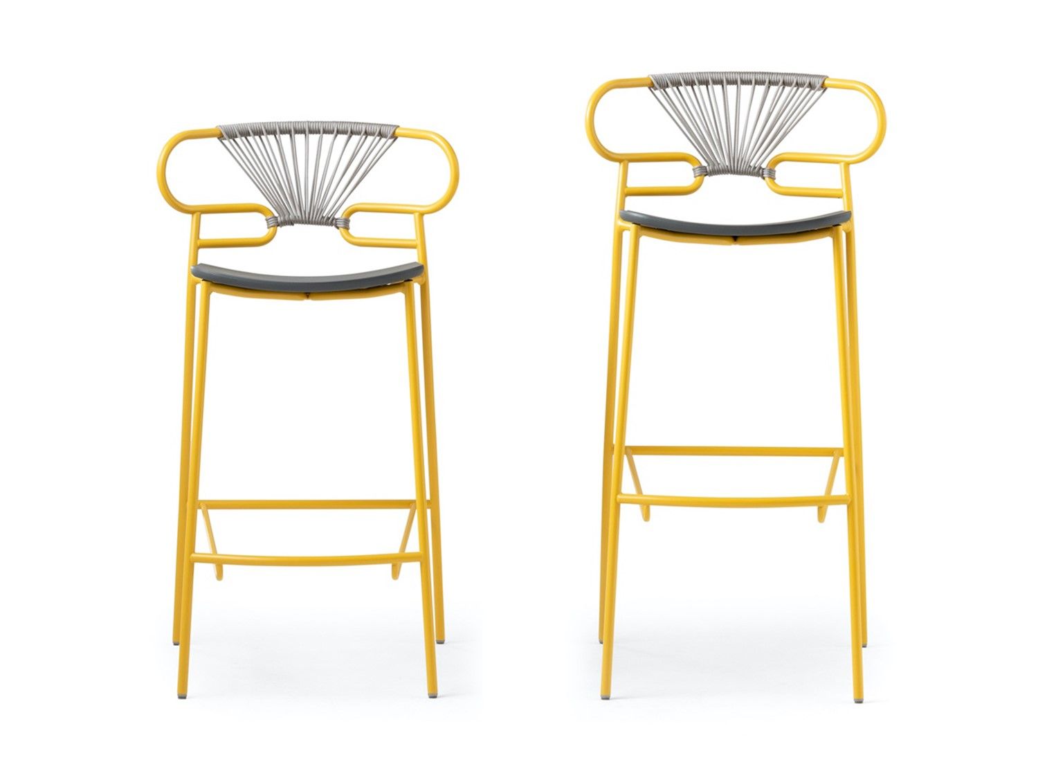 Traba / Outdoor Stools / Genoa Met Pu Cross Stool TR-0049-MET-CROSS-PU