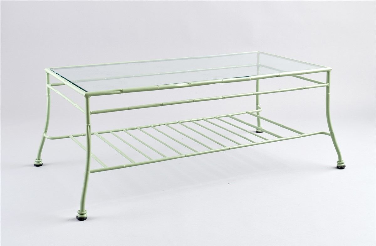 Officina Ciani / Outdoor Coffee tables / with Crystal Top GF4012CT-B Bamboo