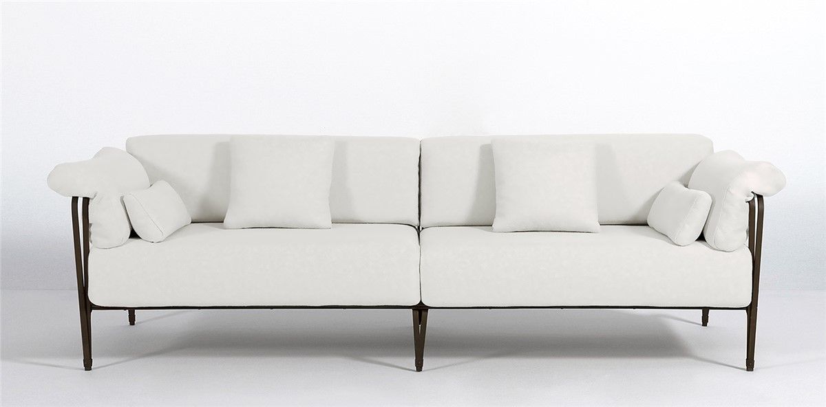 Garden Sofa From Stainless Steel GF4029SO Marina by Officina Ciani