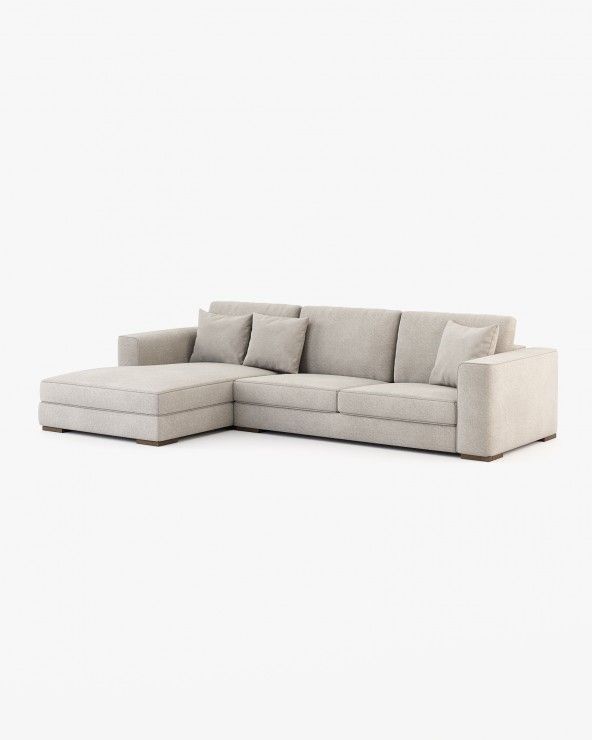 Laskasas / Sofas / Grey Sofa with Chaise Longue