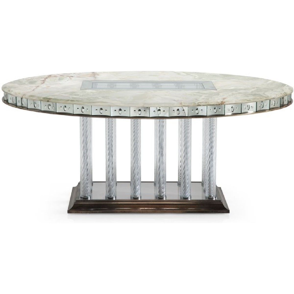 Arte Veneziana / Dining Tables / Hassun New Classic Handcrafted FTB-GLF-203-P8040